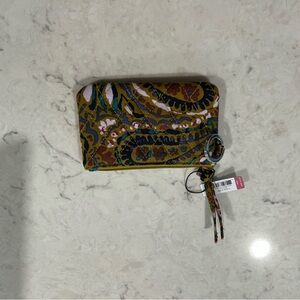 Vera Bradley Buta Spray Wallet ID case NWT